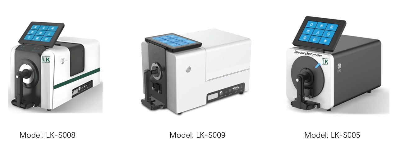 Máy đọc màu ngành nhựa quang phổ đặt bàn