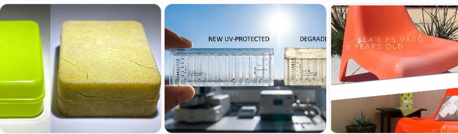 Ứng dụng máy lão hóa QUV ngành nhựa